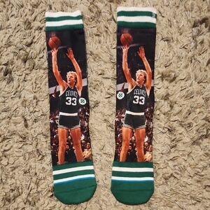 Boston Celtics Larry Bird Socks